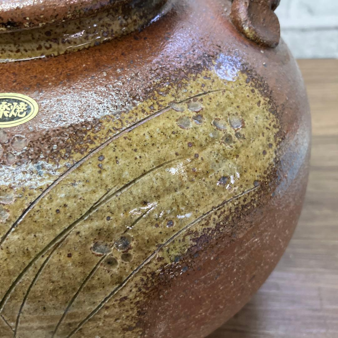 D-壁 信楽焼 花瓶 花器 壺 陶器 花入れ 伝統工芸 インテリア 置物 茶道具