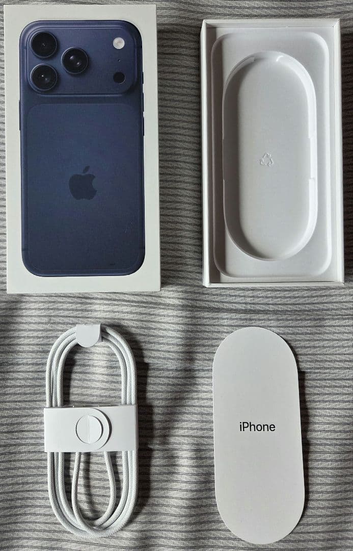 Apple iPhone17 Pro 256GB ディープブルー