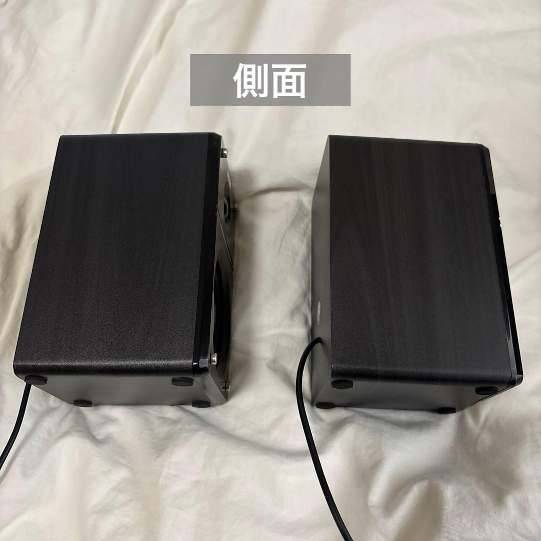 《BOOS》33Wパワーアンプ搭載　胸を突く重低音、透明感のある高音　スピーカー