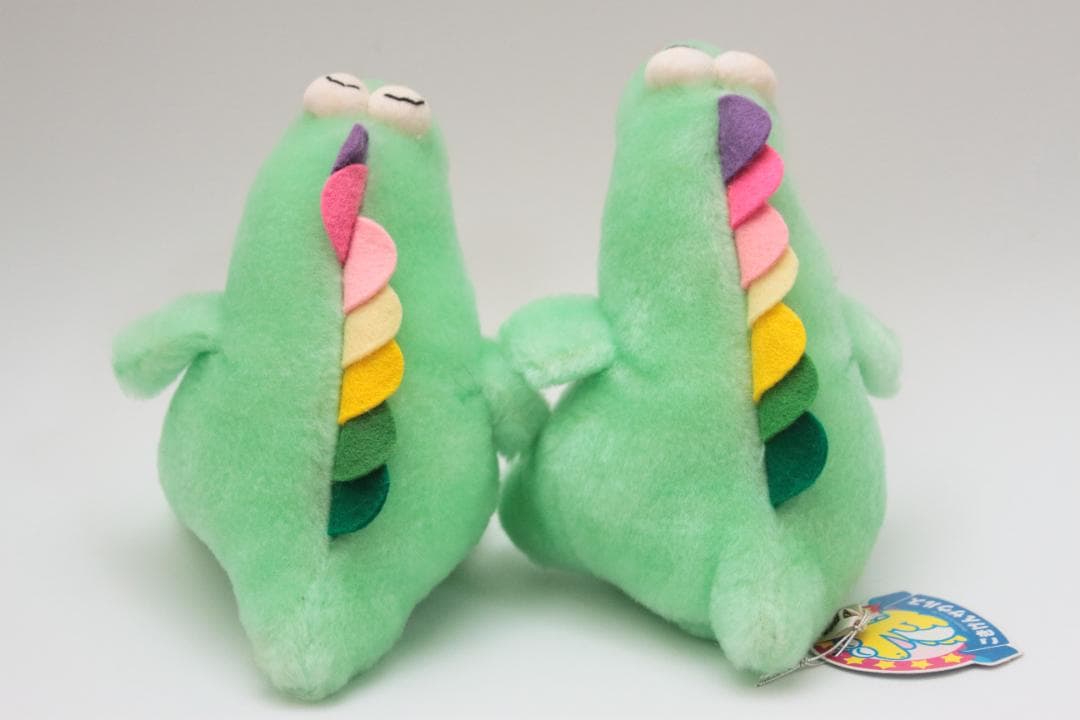 ごきげんザウルス プチ バンダイ ぬいぐるみ 当時物