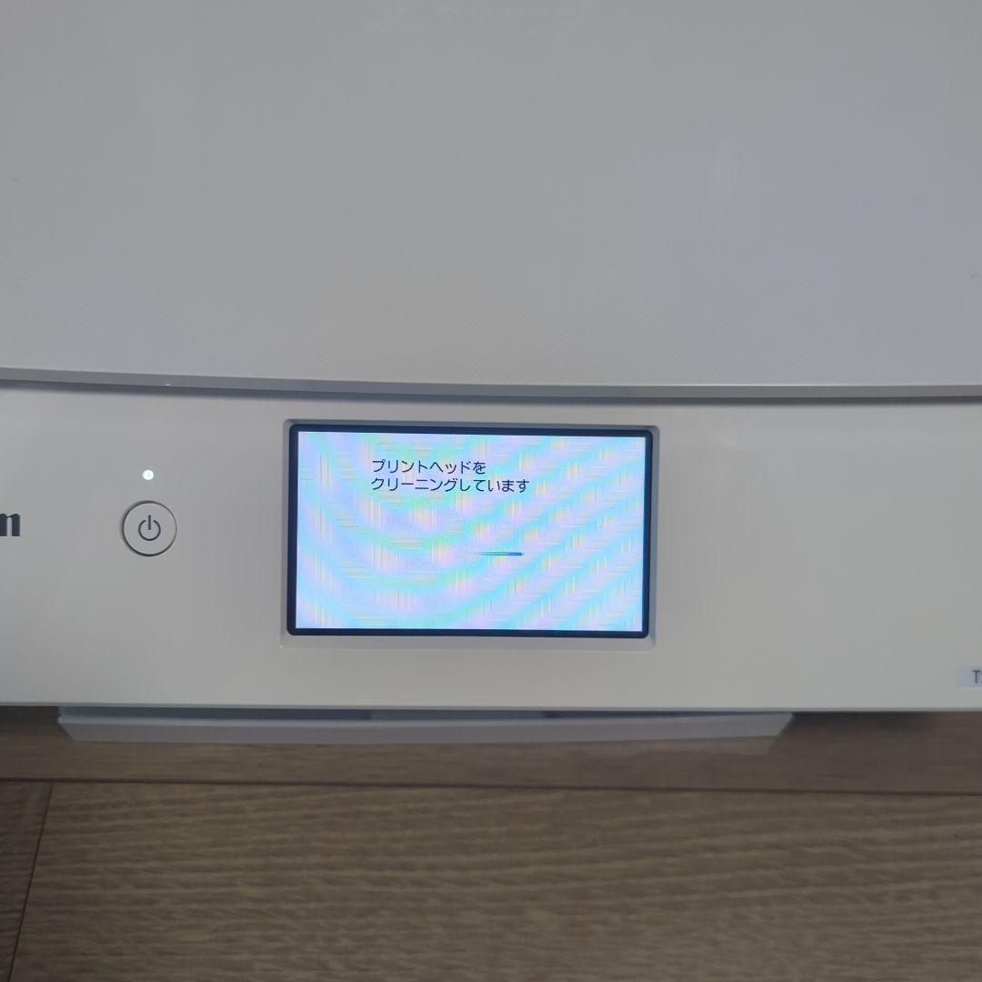 【ジャンク品】Canon TS8430 ホワイト インクジェットプリンター