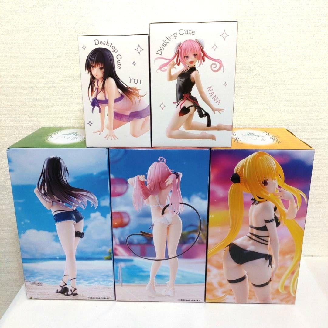 【匿名配送】ToLOVEる　Trio　Desktop　フィギュア　5種セット