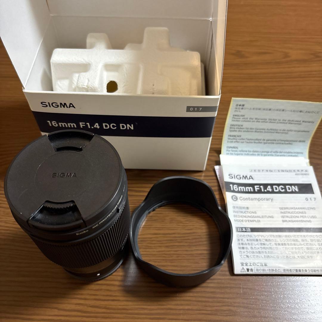 SIGMA 16mm F1.4 DC DN 単焦点レンズ
