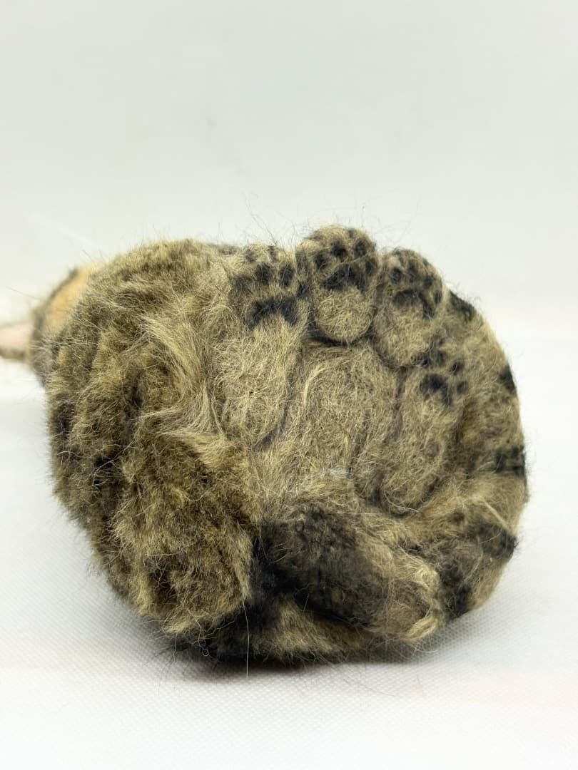 A猫 羊毛フェルト　キジトラの子猫【ハンドメイド 猫