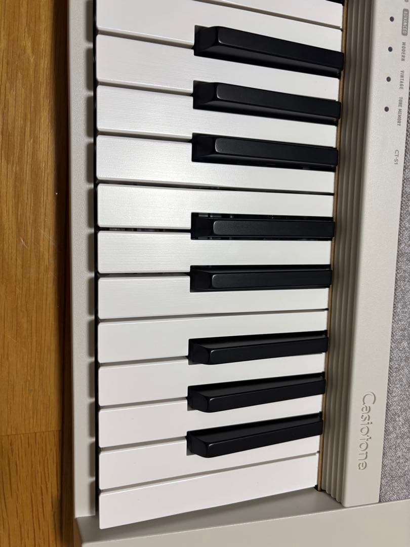 Casiotone CT-S1 WE (ホワイト) 61鍵盤キーボード