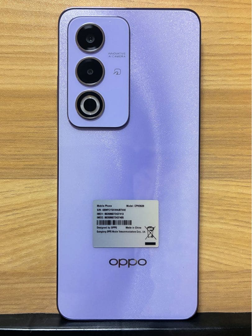 Oppo A3 5G パープル