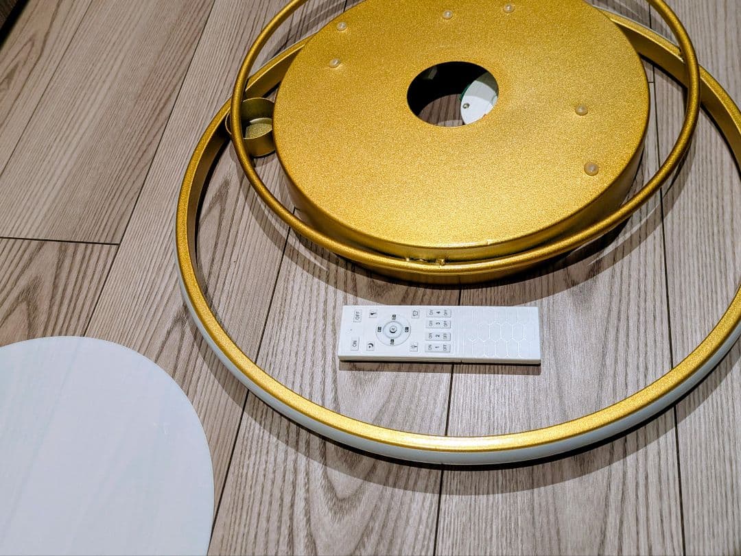 ゴールド LEDシーリングライト 50cm