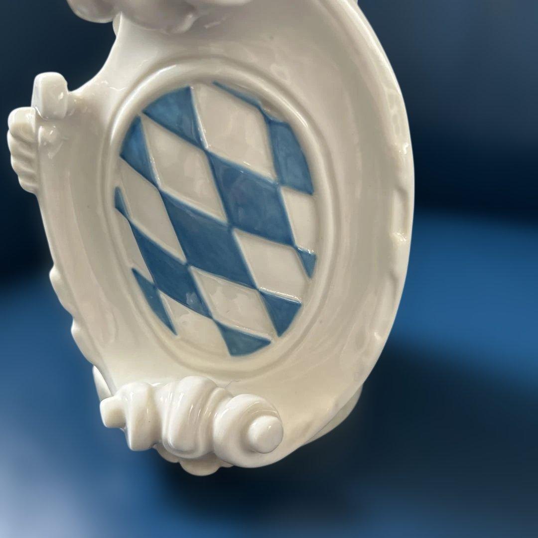 ニュンヘンブルグ Nymphenburg 置物 ライオン 陶器 フィギュリン