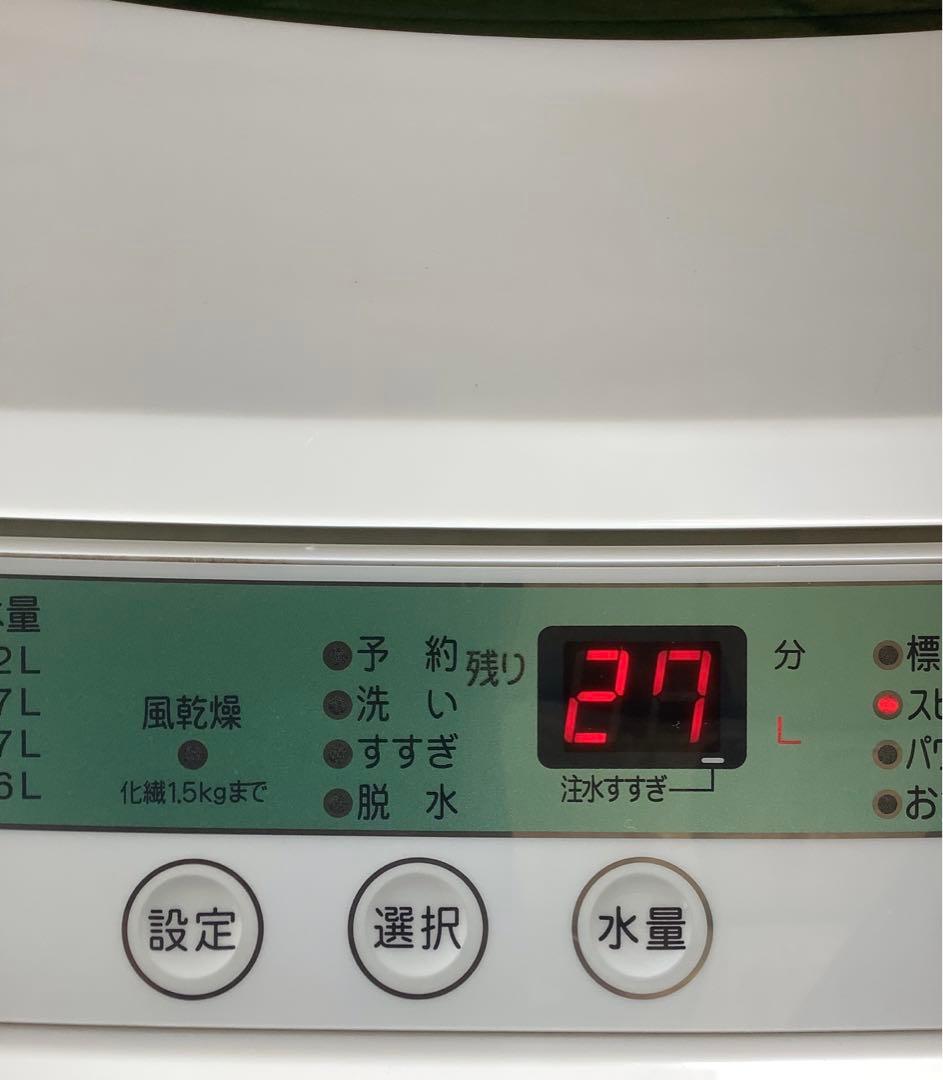 ヤマダセレクト 全自動洗濯機 YWM-T45G1 4.5kg 2019年製