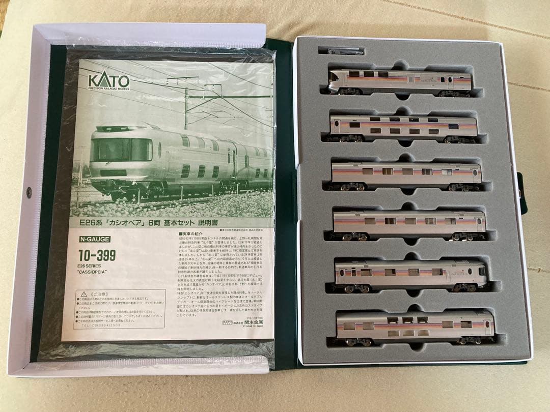 Nゲージ　KATO カシオペア6両