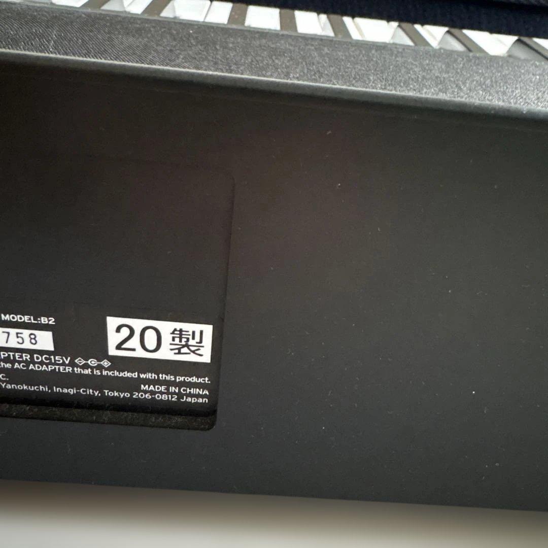 KORG B2 電子ピアノ　ブラック 20製 B2