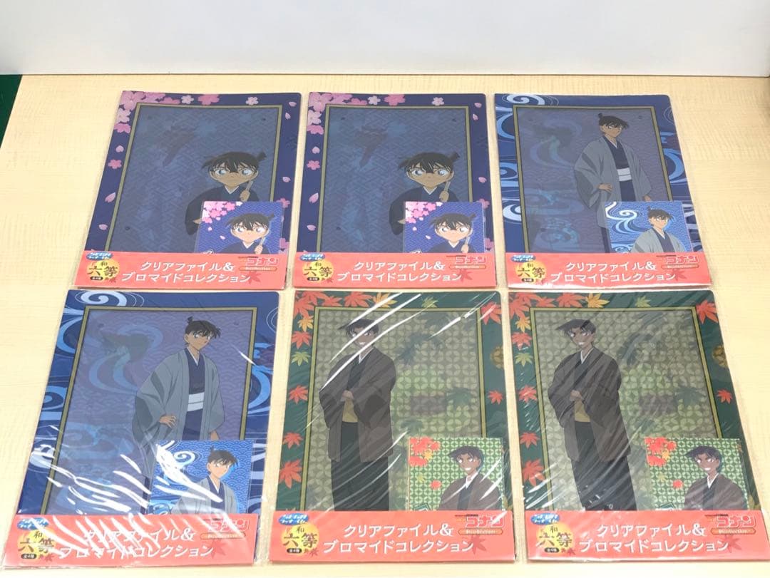 ❶名探偵コナン クリアファイル セガ ラッキーくじ 謎ファイル まとめ売り