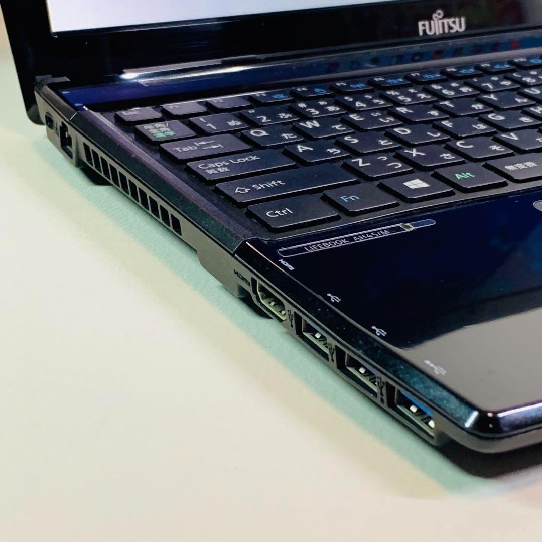 薄型✨Bluetooth✨SSD✨15.6インチ✨オフィス✨黒✨ノートパソコン