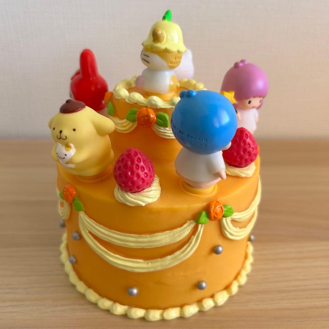 【未使用】　サンリオ　デコレーションケーキ　ボールペンセット　非売品　当時物