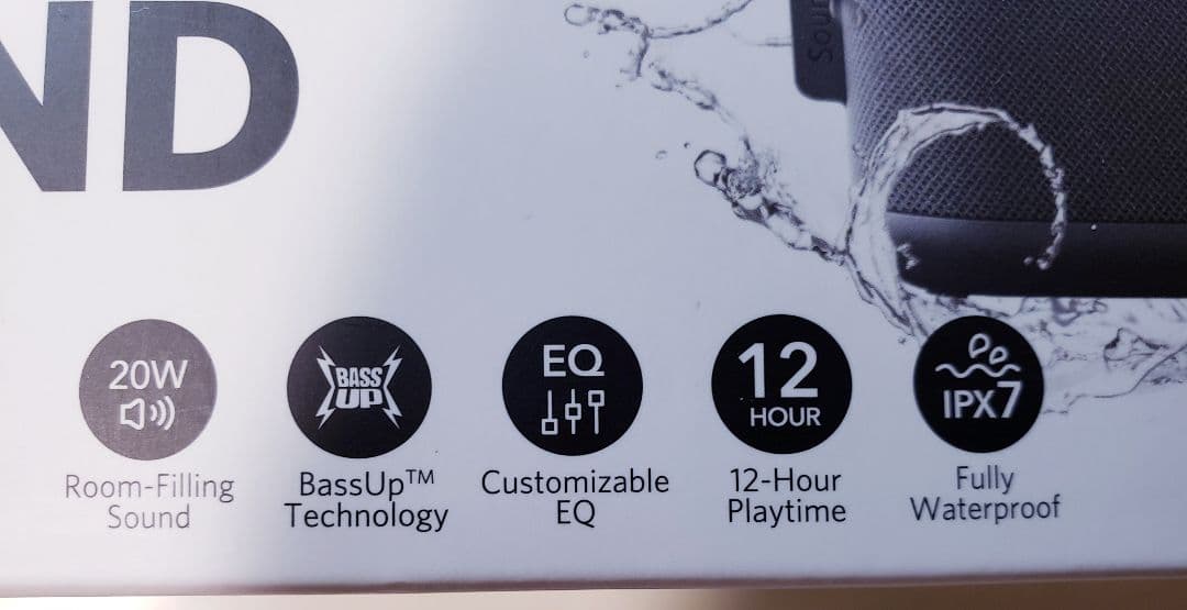 【新品未開封】第2世代Anker Soundcore Boost　防水スピーカー