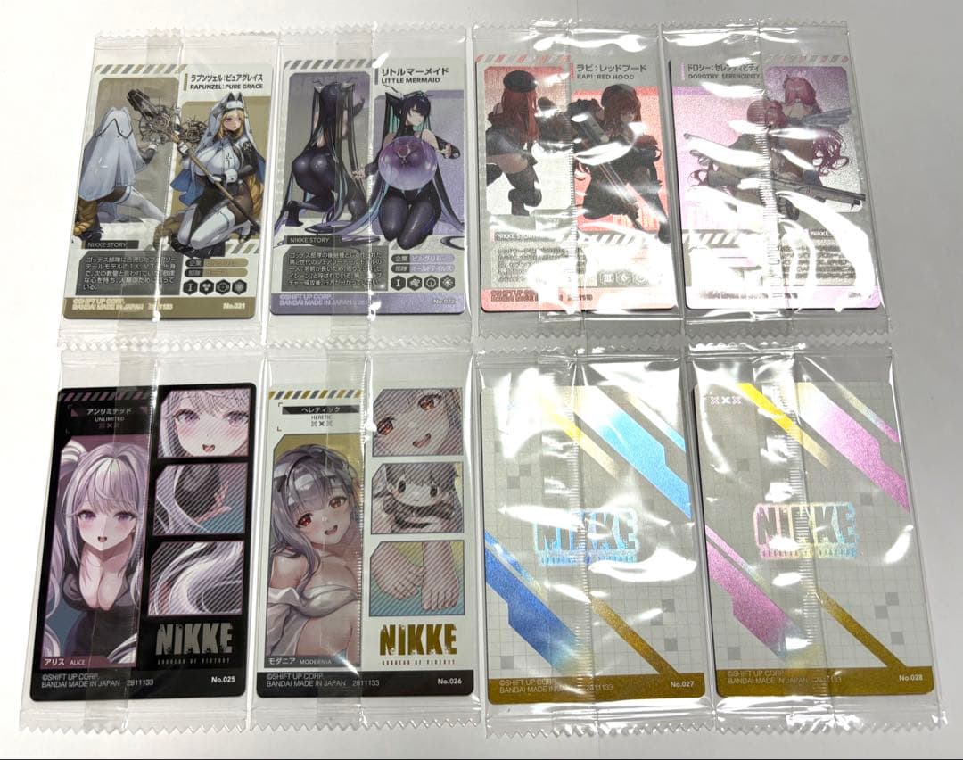 勝利の女神 NIKKE ニケ ウエハース 4 全28種 コンプリート セット
