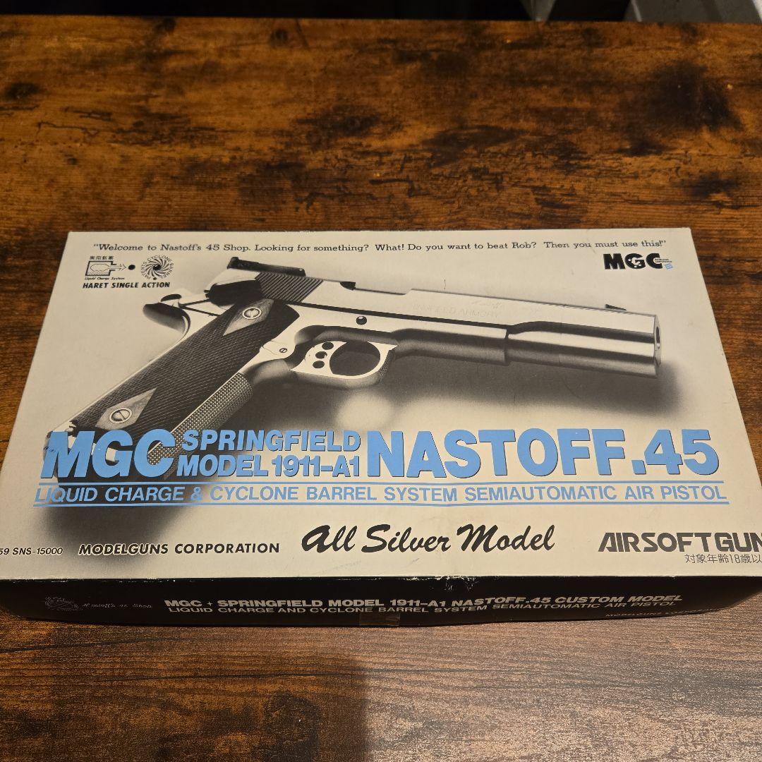 MGC ナストフ　45　固定スライドガスガン