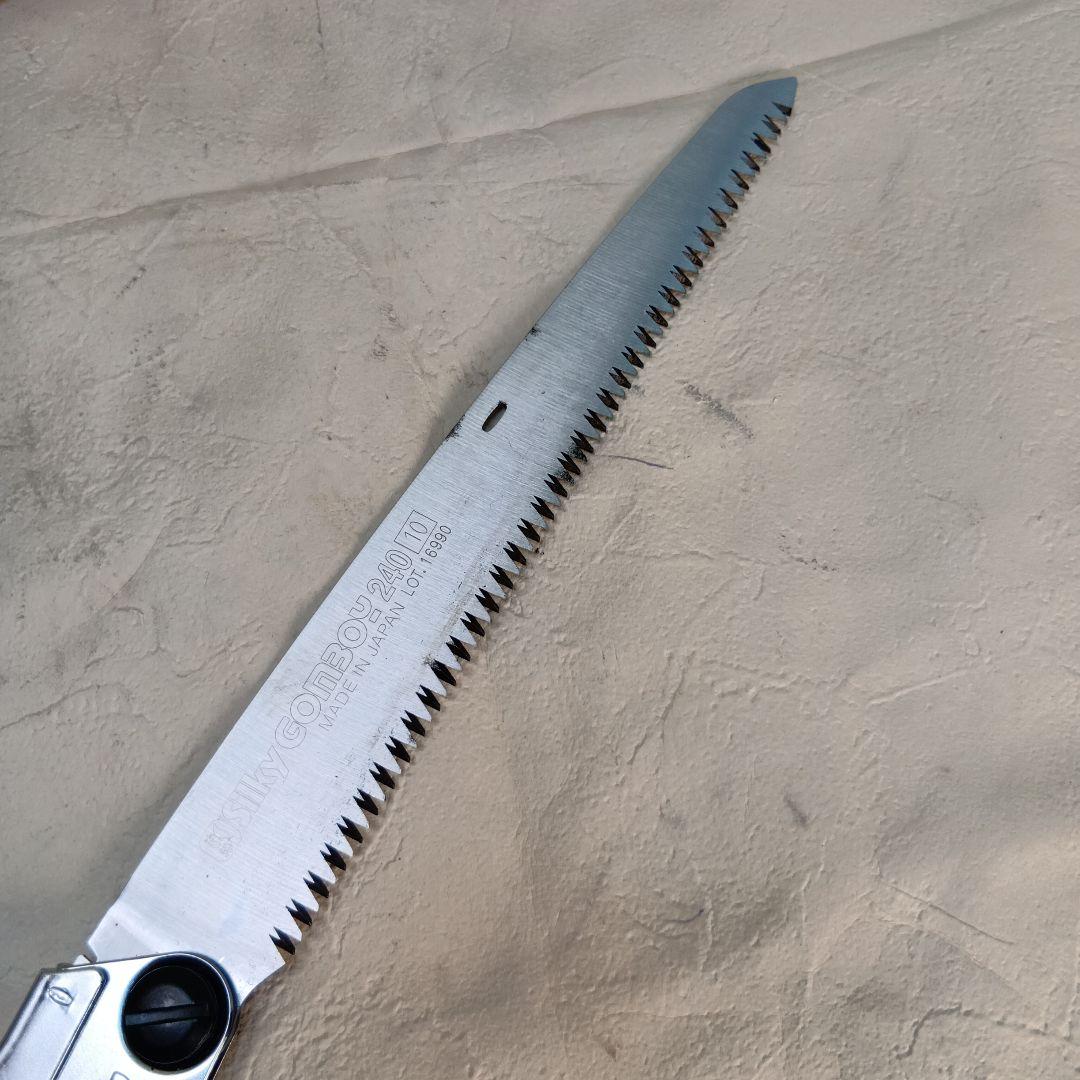 ①植木鋏伸縮式軽量 K-950　②千吉 SGL-9刈込鋏 ③万能鋸 210mm