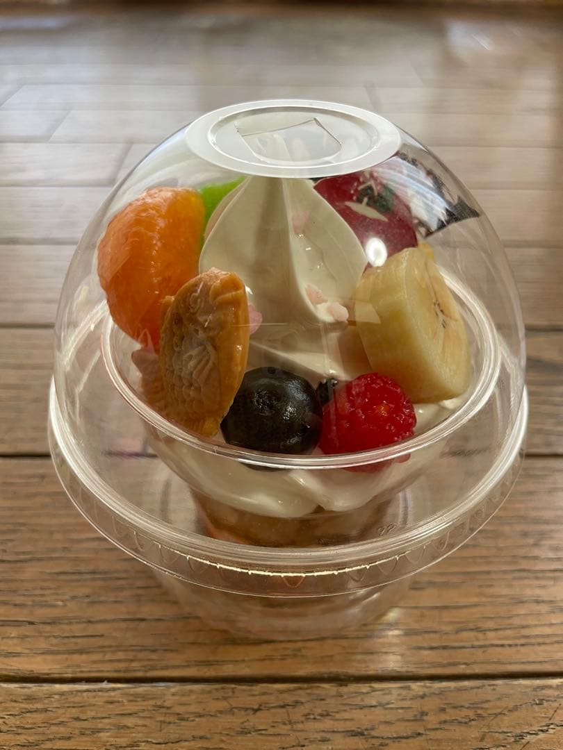 食品サンプル　パフェ2個
