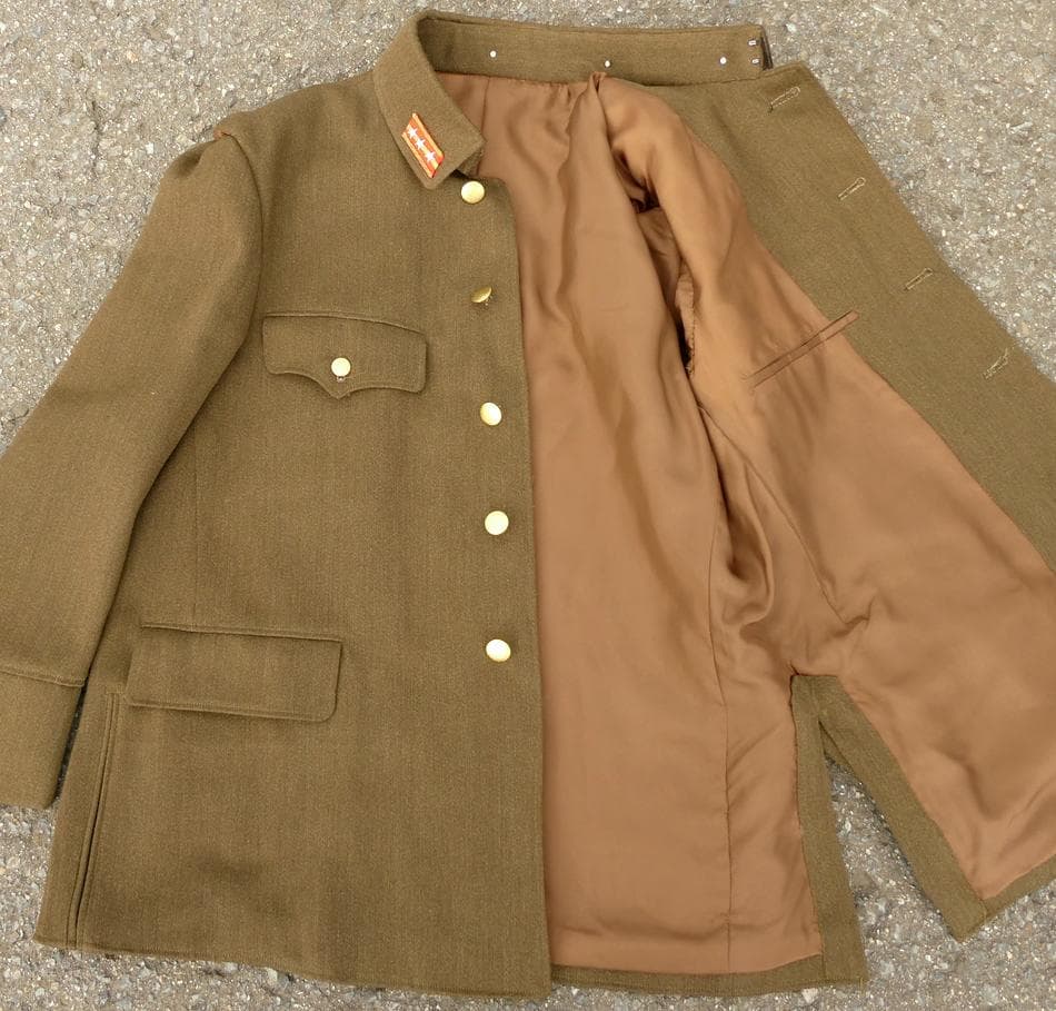 日本軍 レプリカ 陸軍将校用 九八式 制服