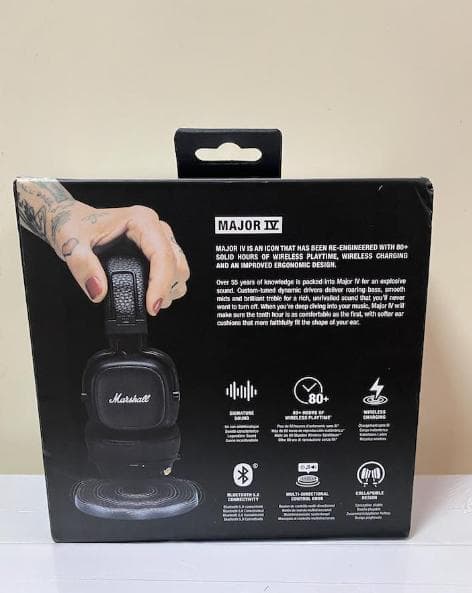 Marshall Major IV ワイヤレス ヘッドホン