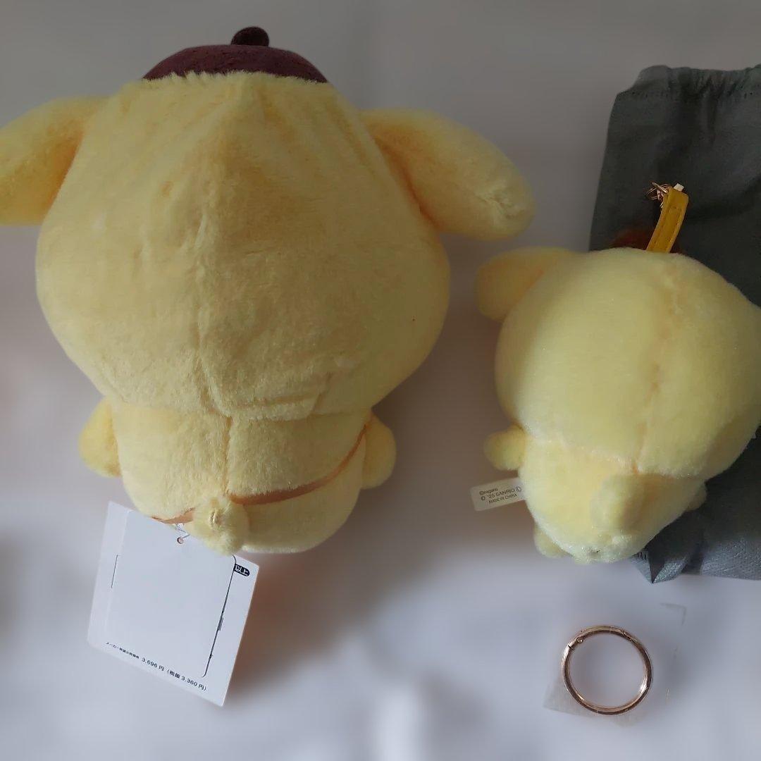 ちいかわ　サンリオ　ぬいぐるみ　うさぎ　ポムポムプリン　キラメッコ