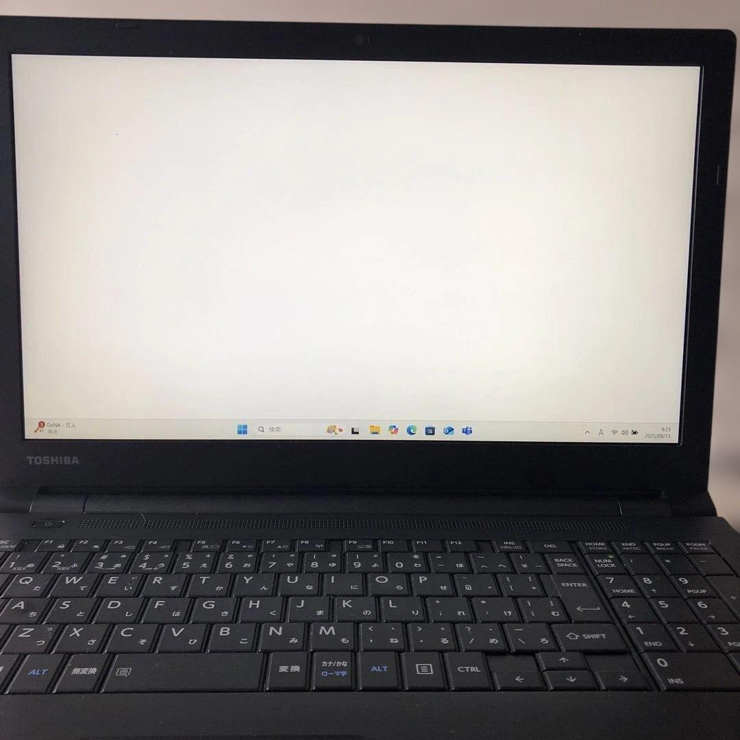 テ*ガ様 dynabook B65/M 8世代i5/8GB/256GB/15イン