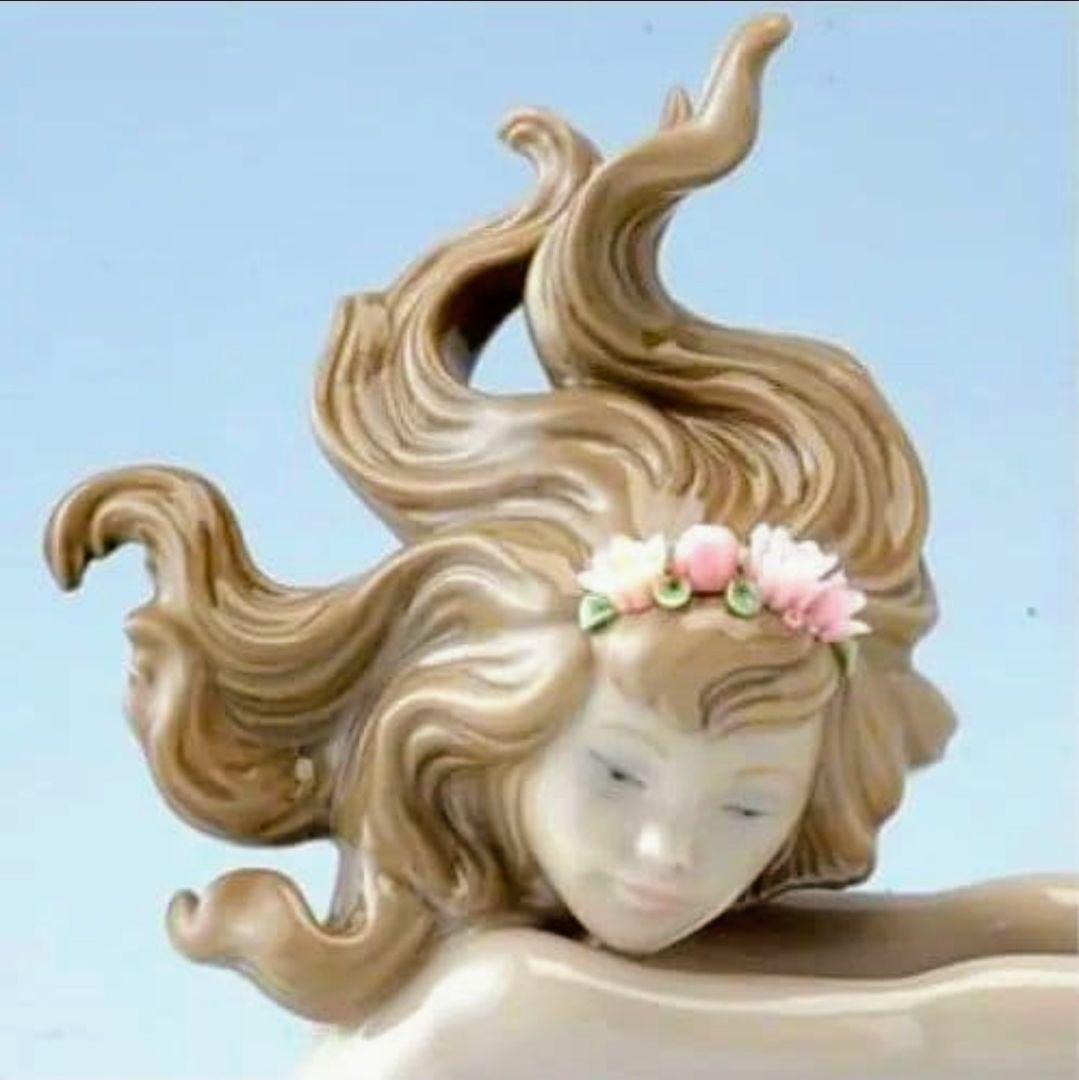 廃盤 LLADRO リヤドロ 人魚 イリュージョン マーメイド