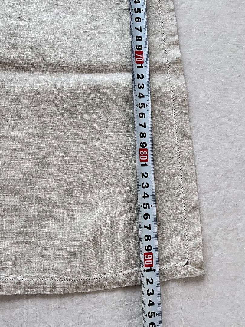 【美品】フランスアンティーク リシュリュー刺繍 天使のカーテンセット[3250]