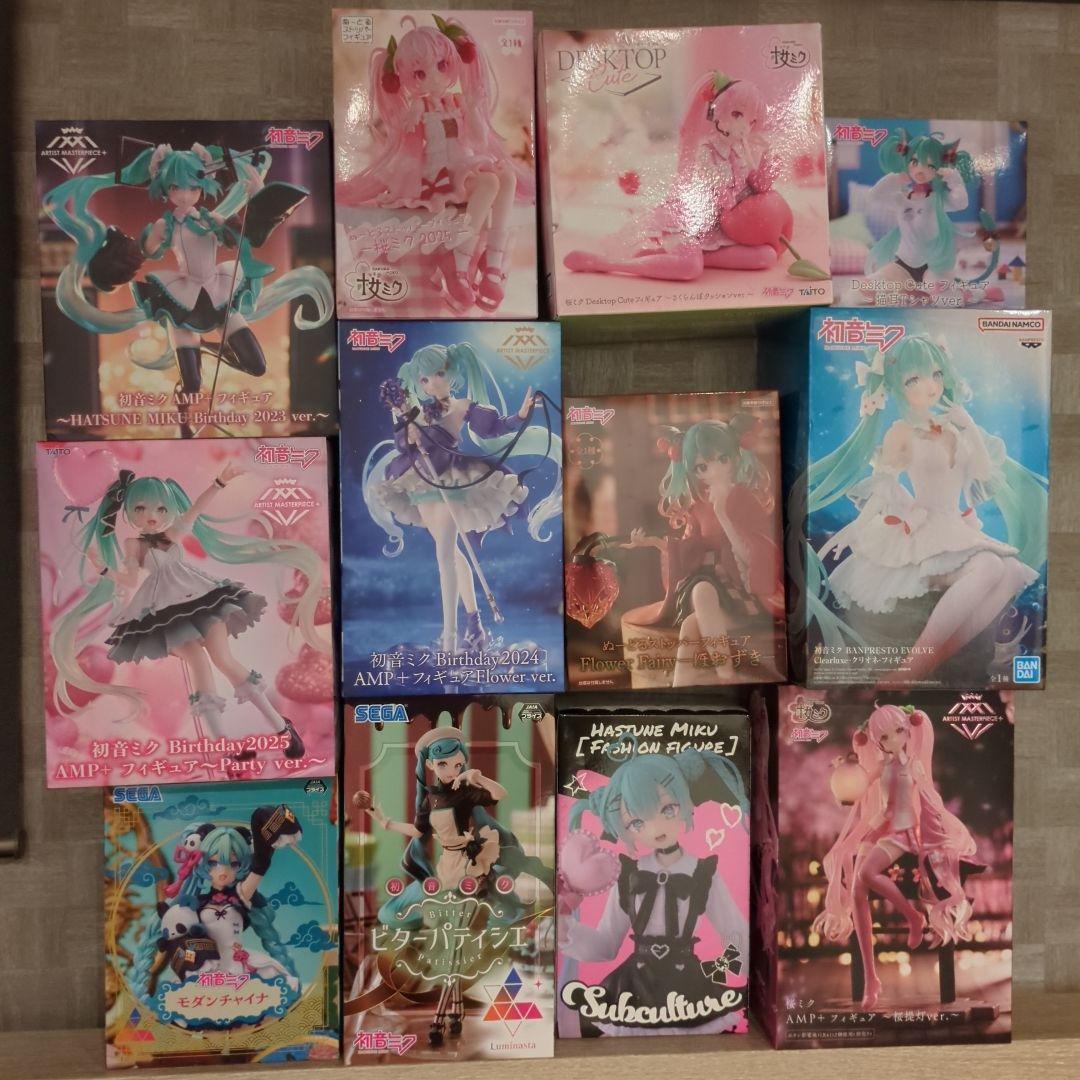 boa9　初音ミク　桜ミク　フィギュア　24体