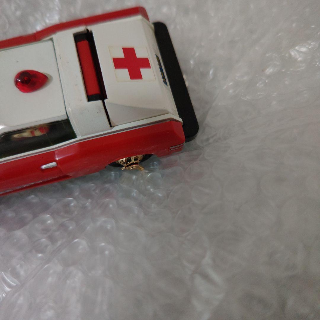 ポピー　チェンジマシン　救急消防車　現状品