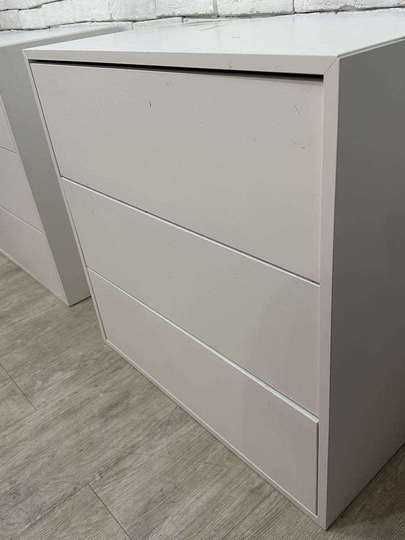 【東京都23区配送無料】IKEA タンス　チェスト　棚　キャビネット　2個セット