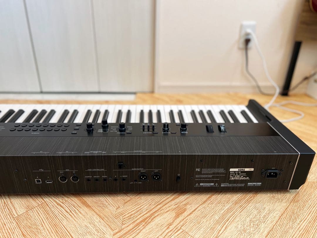 【完動美品】KORG GS1-88 Grandstage 黒木目調がカッコいい！