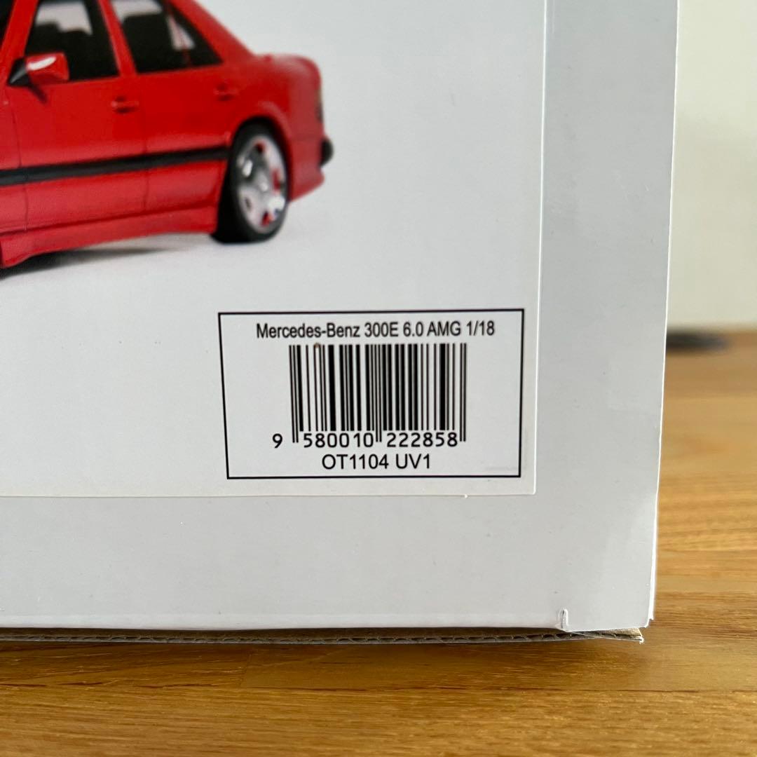 【美品】1/18 OttO mobile メルセデスベンツ 300 E AMG