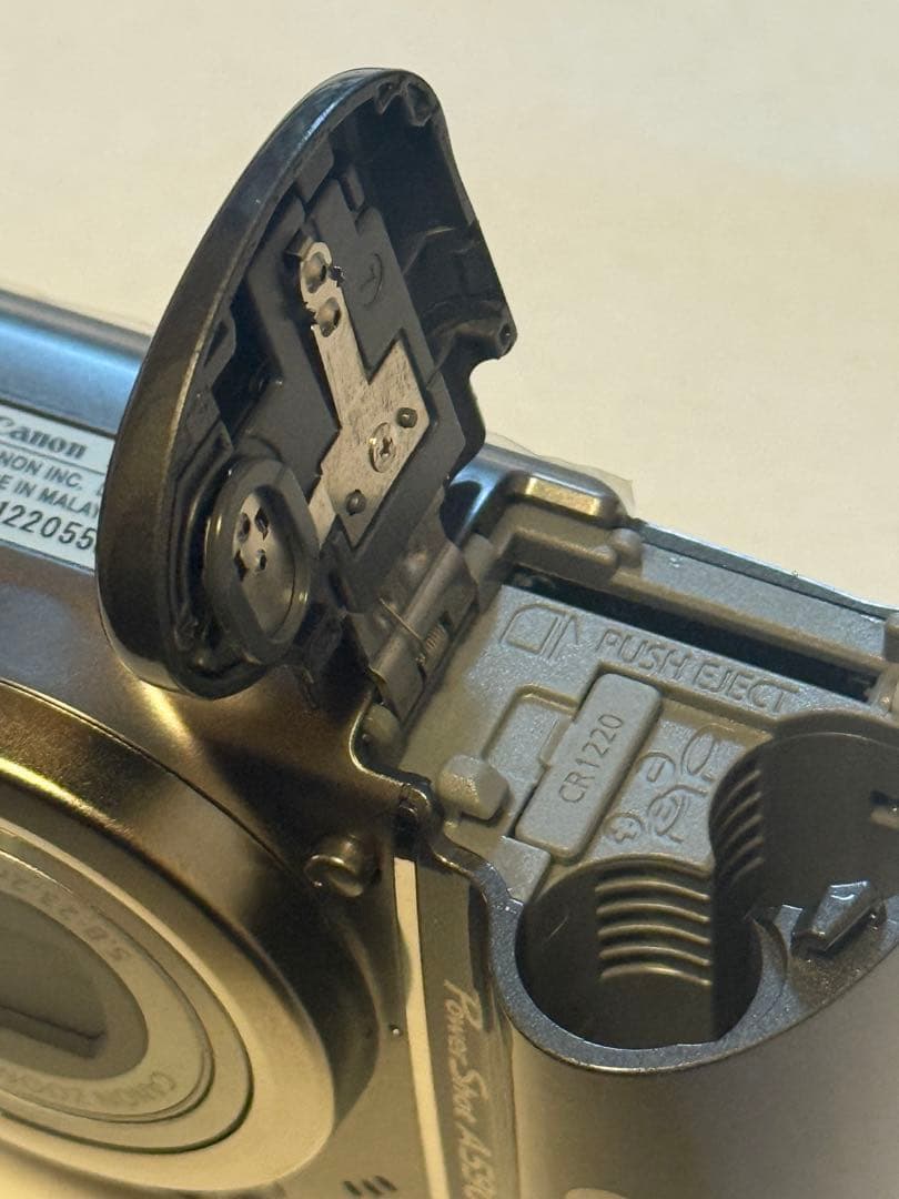【動作確認・液晶カバー付】Powershot A590 IS Canonコンデジ
