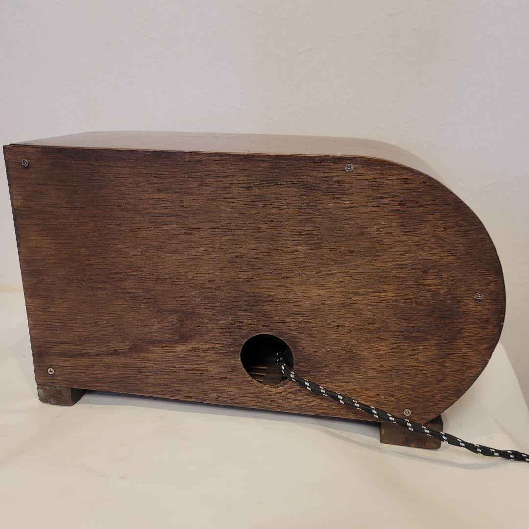 美品 アメリカ ヴィンテージPHILCO 木製真空管 ラジオ インテリア 実働