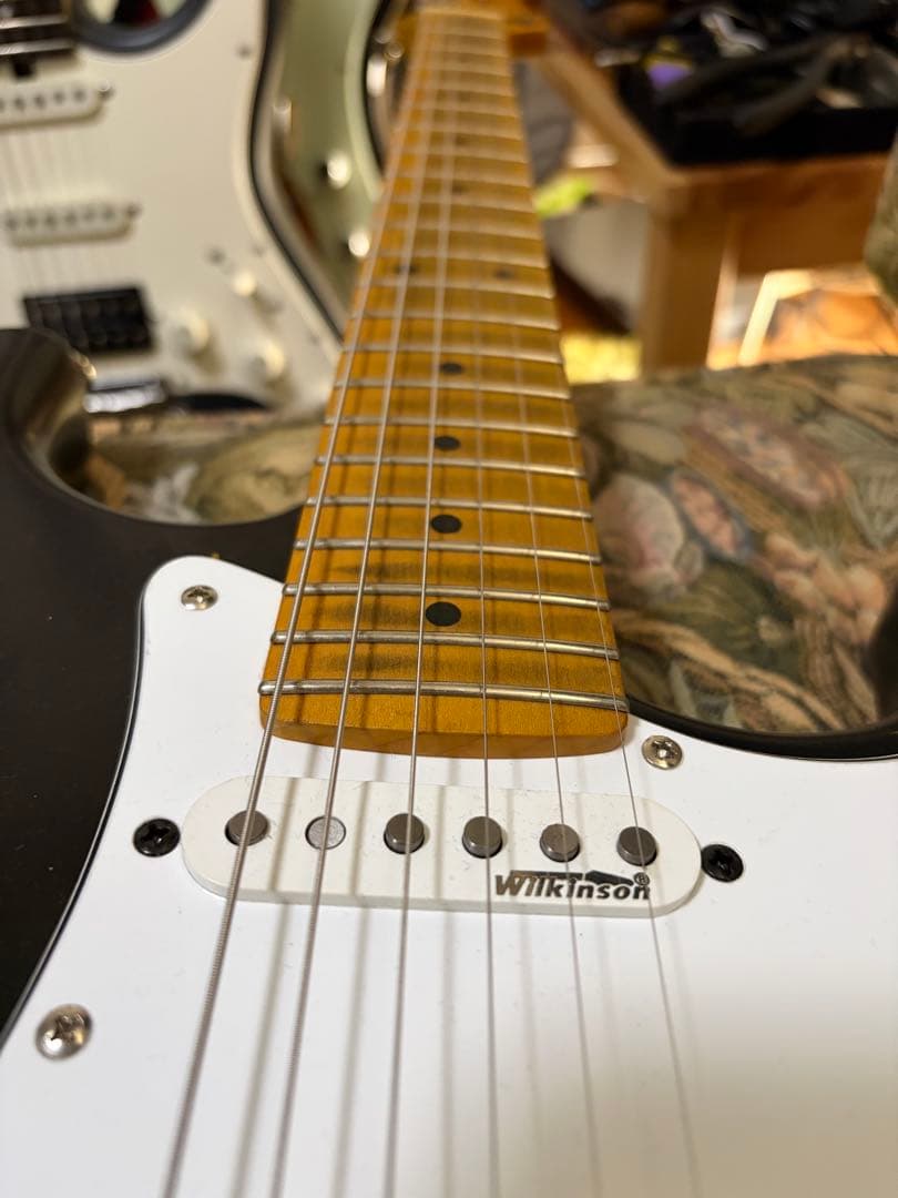 JHS Vintage レリック加工 V6 Icon エレキ ギター ブラック