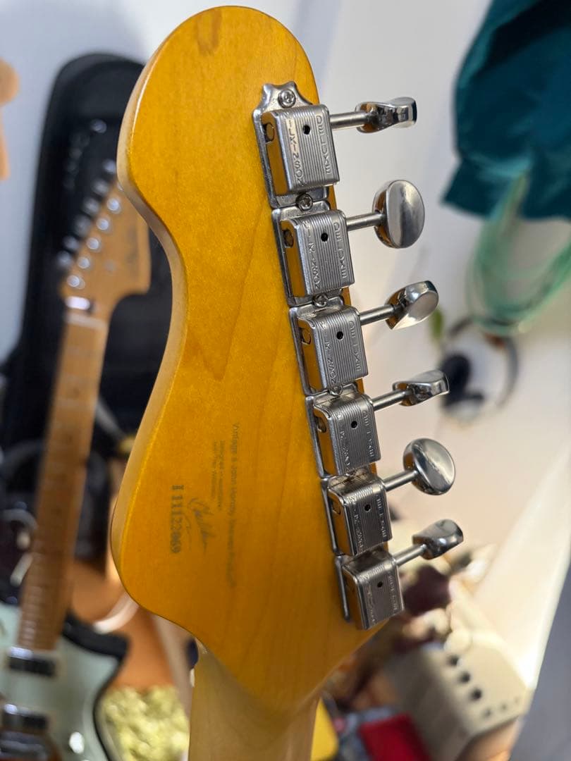 JHS Vintage レリック加工 V6 Icon エレキ ギター ブラック