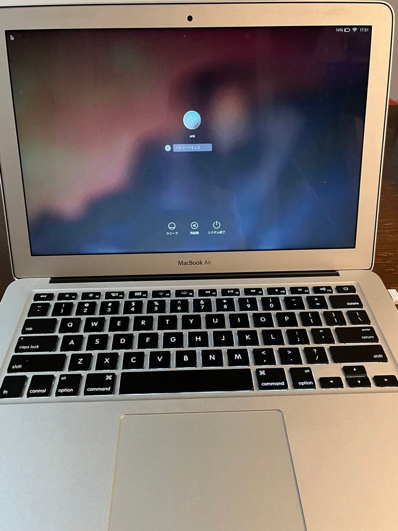 【訳あり】Apple MacBook Air 13インチ a1466シルバー