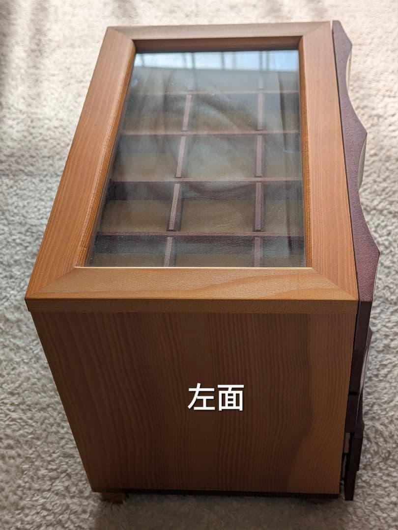 Lazy Susan 木製 5段 アクセサリーケース