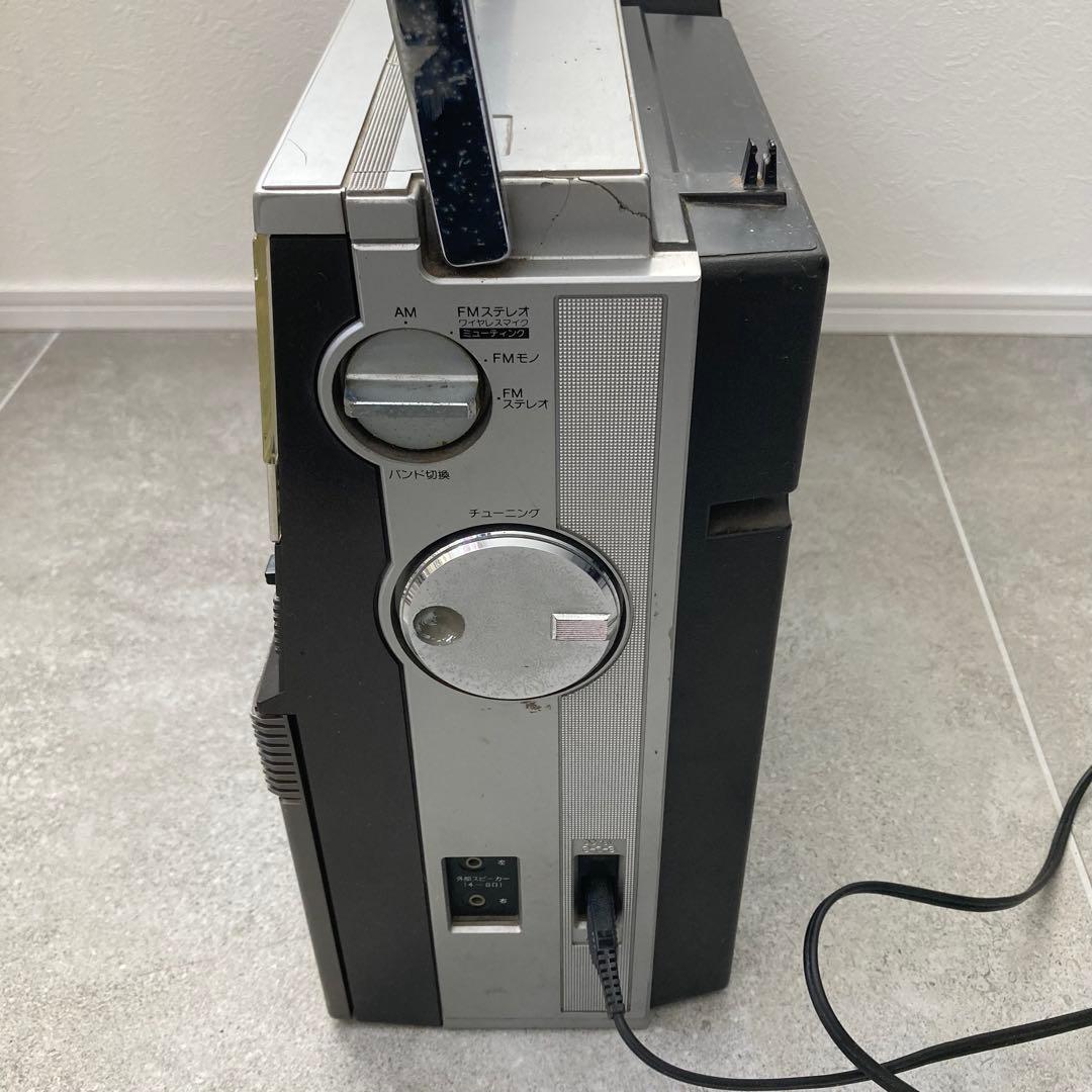SHARP ラジカセ ザ・サーチャーW GF-808 昭和レトロ
