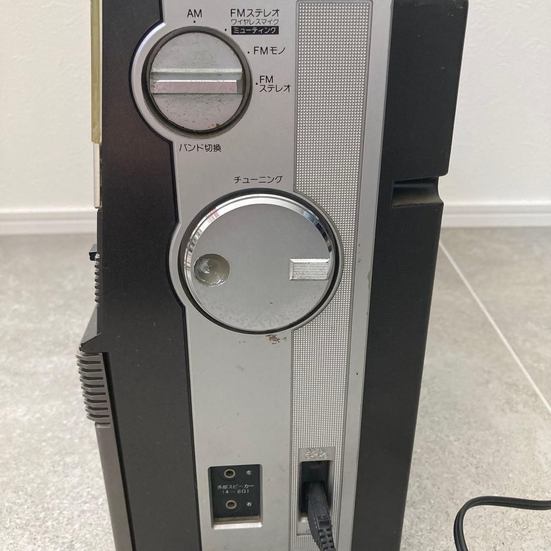 SHARP ラジカセ ザ・サーチャーW GF-808 昭和レトロ