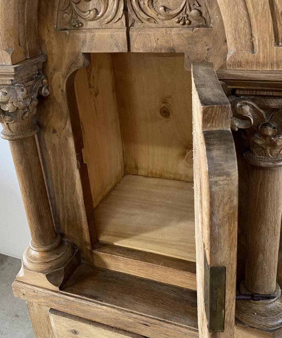 フランス アンティーク Church Cabinet 教会 キャビネット