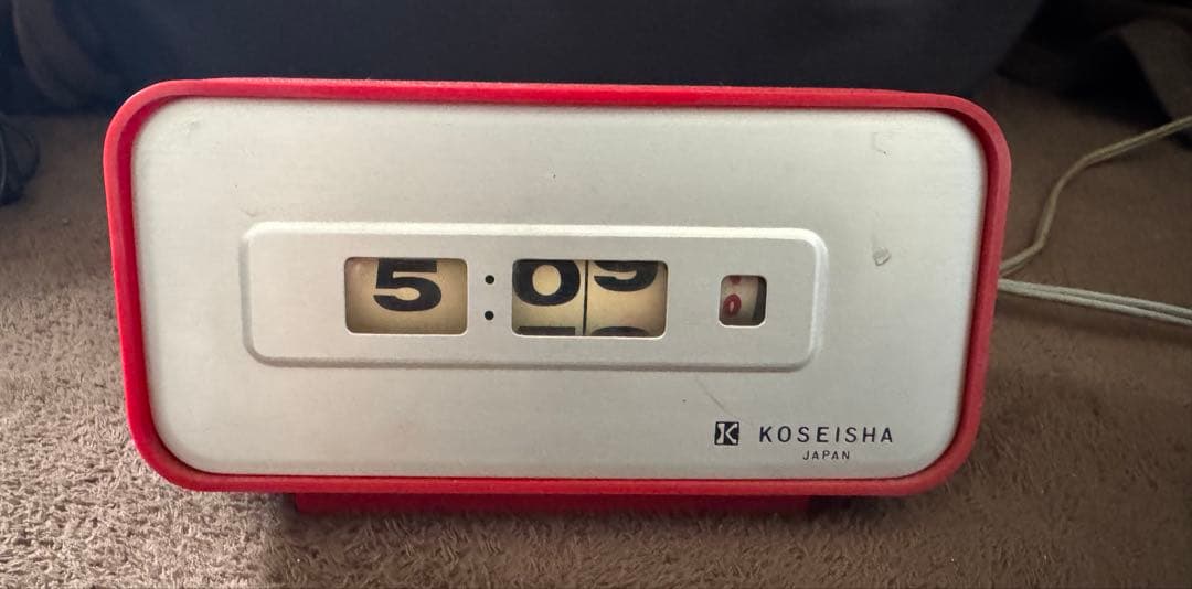 昭和レトロ　パタパタ時計　4台　セイコー　ナショナル　ジャンク