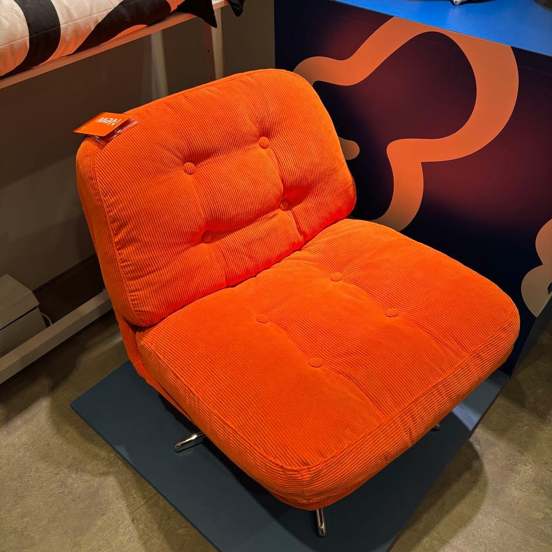 新品◎未開封 回転パーソナルチェア ディヴリンゲ イケア IKEA オレンジ 1