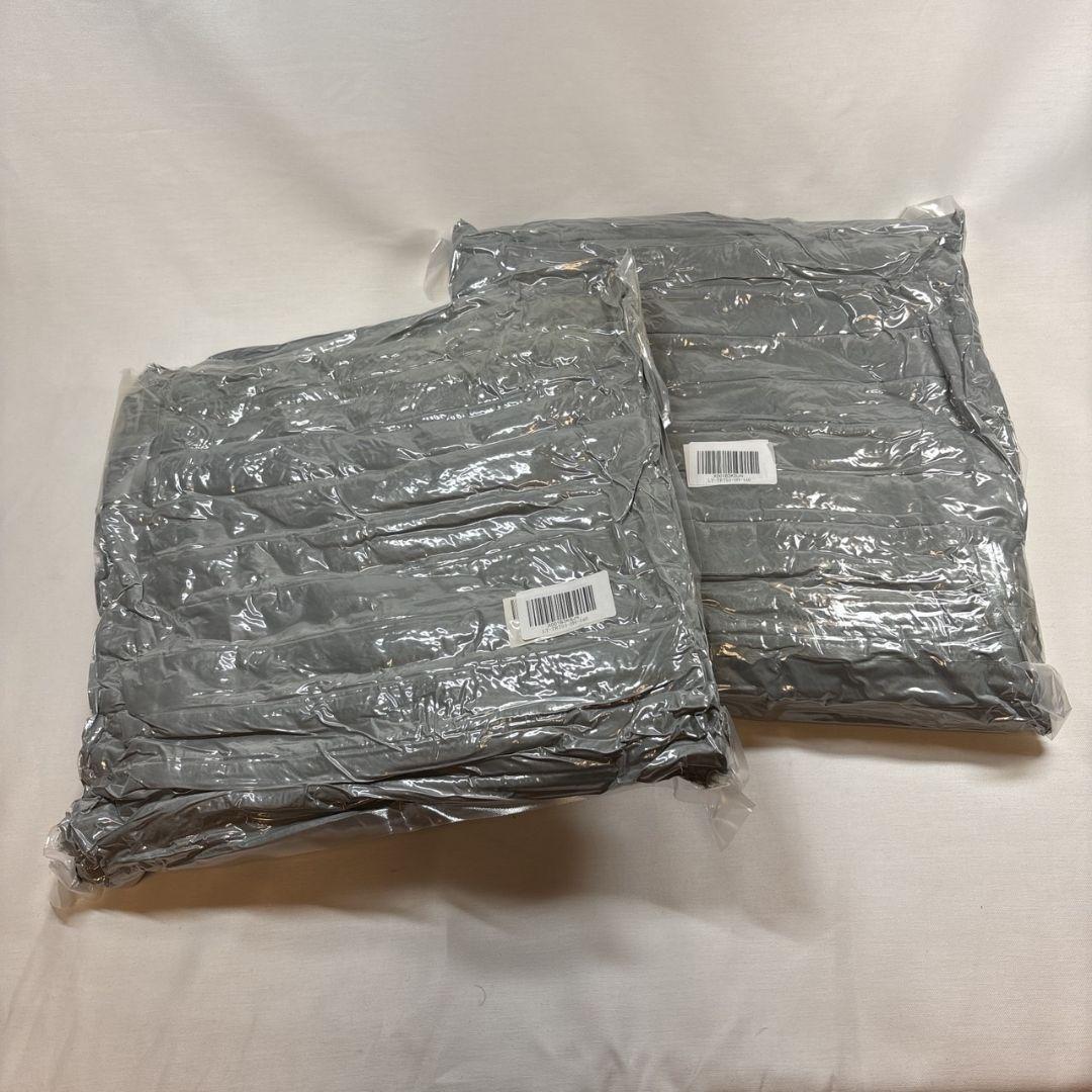【２枚セット】毛布 ふわとろ シングル 2枚合わせ グレー もこもこ 静電気防止