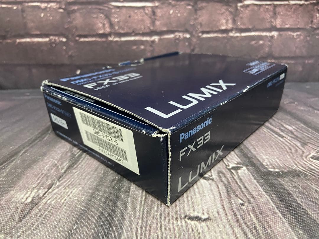 動作品　Panasonic LUMIX DMC-FX33 デジタルカメラ