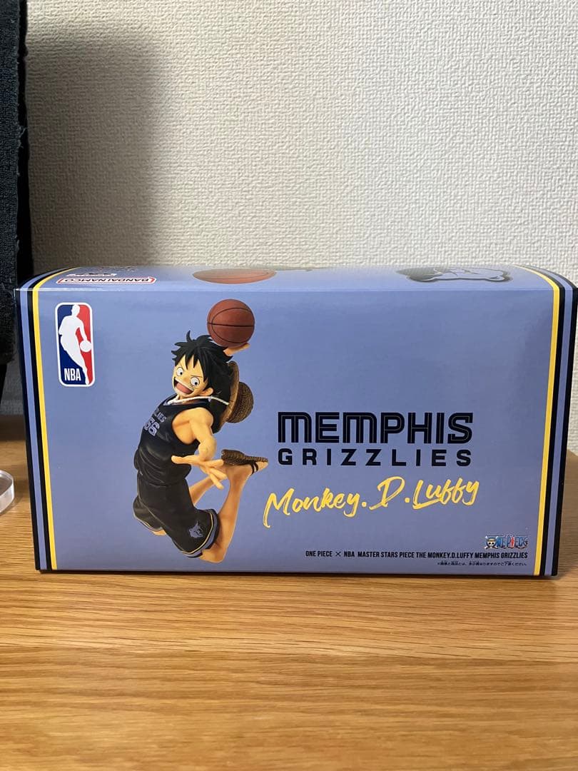 ONEPIECE NBA ルフィ フィギュア メンフィス•グリズリーズ