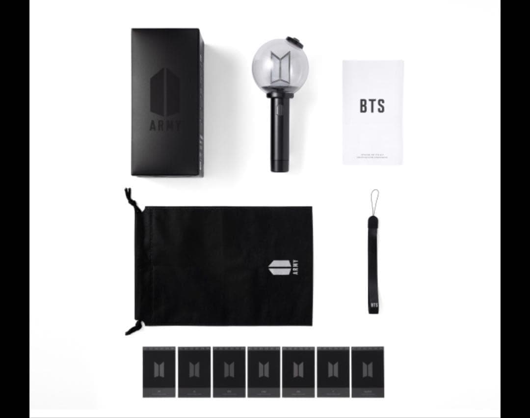 【最新版】BTS 公式ペンライト Ver.4 クレードルセット新品未開封