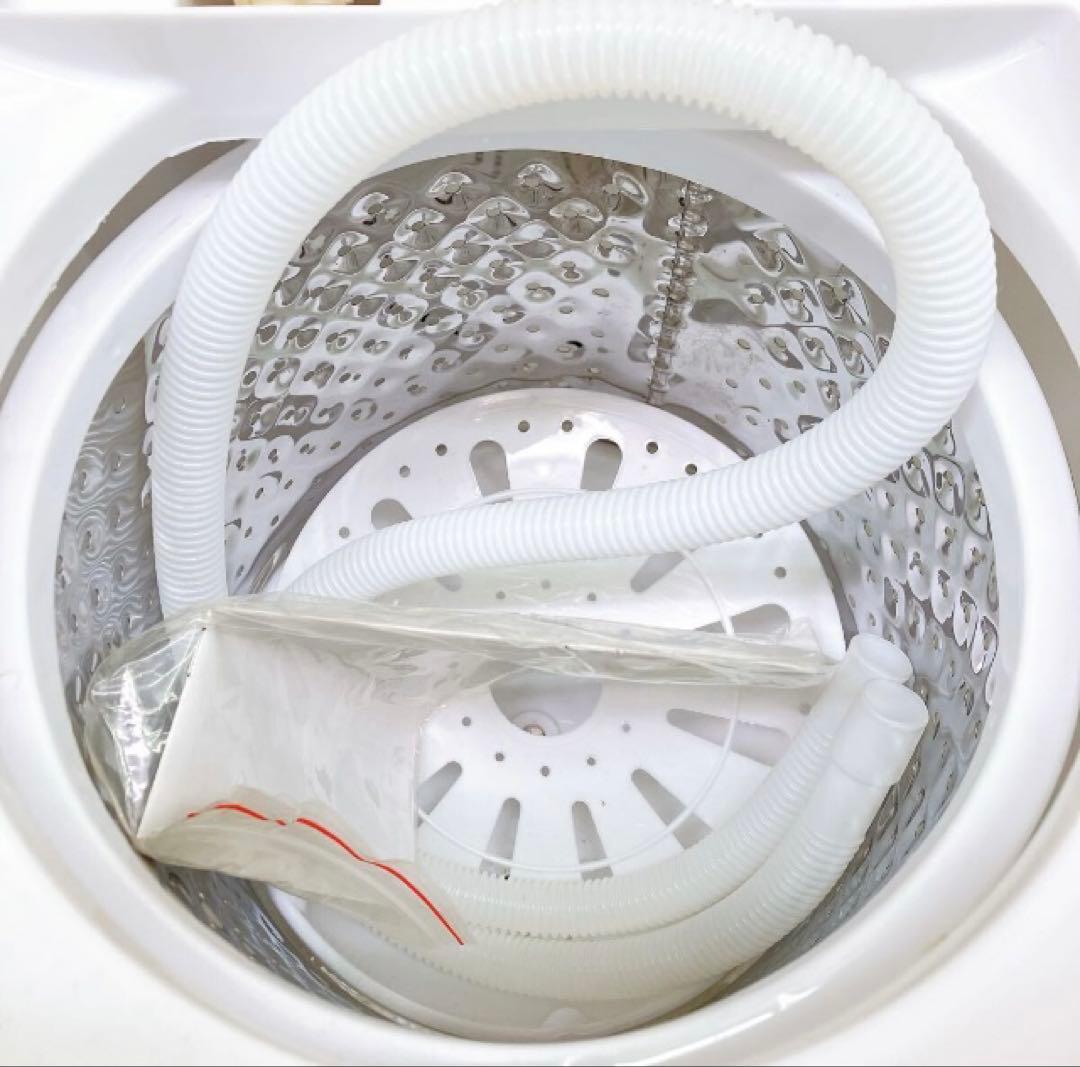 ◆新品未使用◆小型洗濯機／二層式／簡易洗濯機3.6kg／NAW002／ベージュ